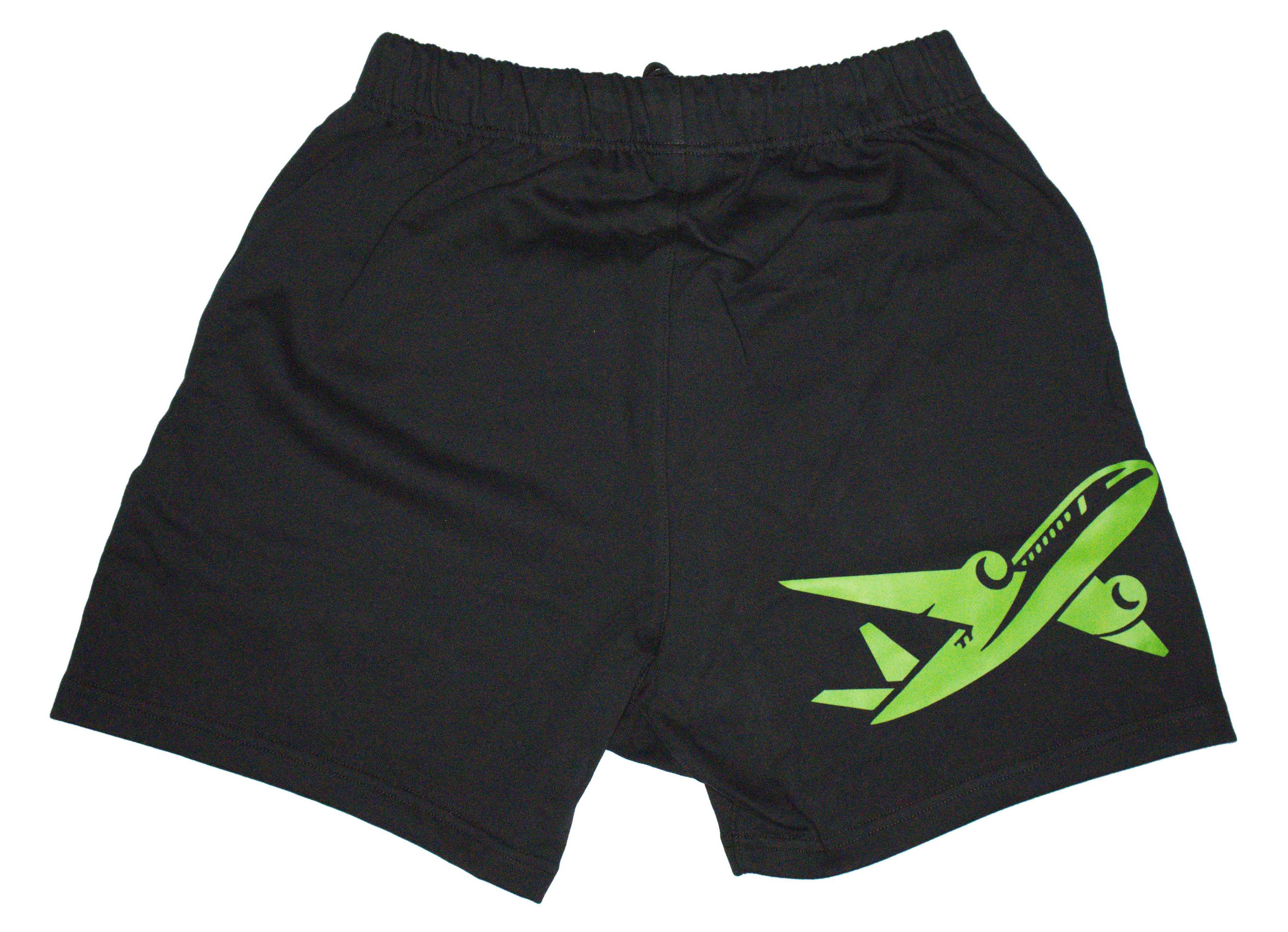 "IN PLATA WE TRUST" GREEN SHORTS